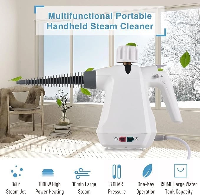 High Temperature Steam Cleaner - 1000W Handheld