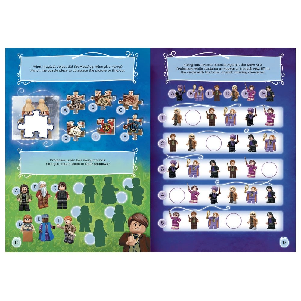 Harry Potter Dueling A Dementor Activity Book - Suitable for 6 years & above 20 Pcs