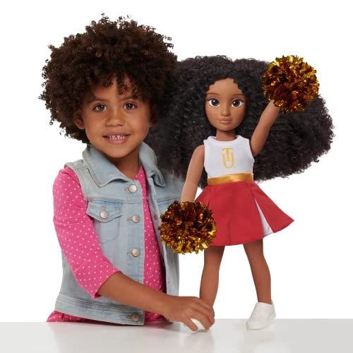 Alyssa Doll - 18-inch Tuskegee Cheer Captain Ages 3+