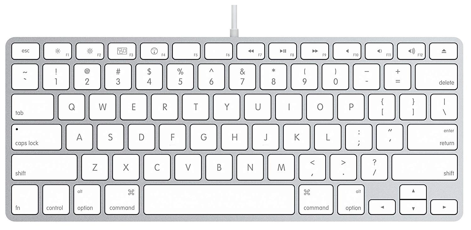 Apple (Renewed) Compact Keyboard - QWERTY Wired/Wireless