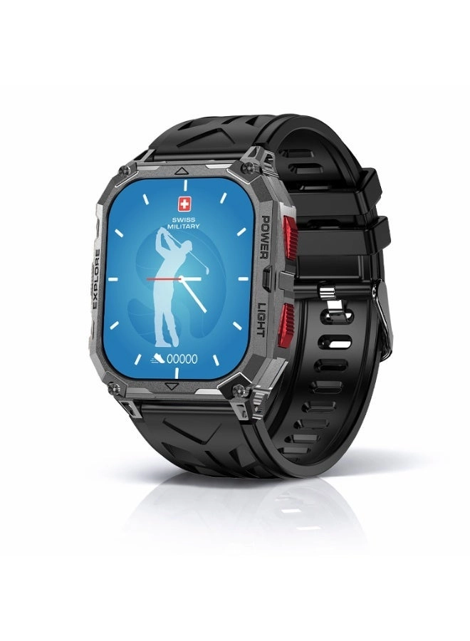 Swiss Military Alps Sport Gun Metal
