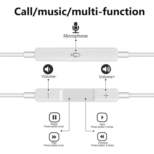 Lightening Earphones Wired Earphone