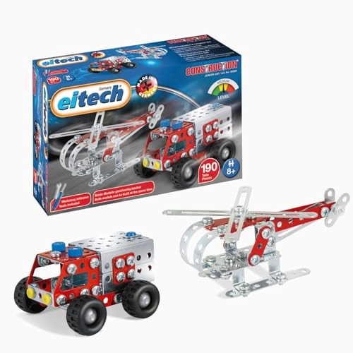 Construction - Firefighters set - 2-in-1 190 pcs for ages 7+