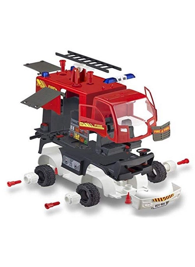 Junior Fire Truck Model Kit - Red