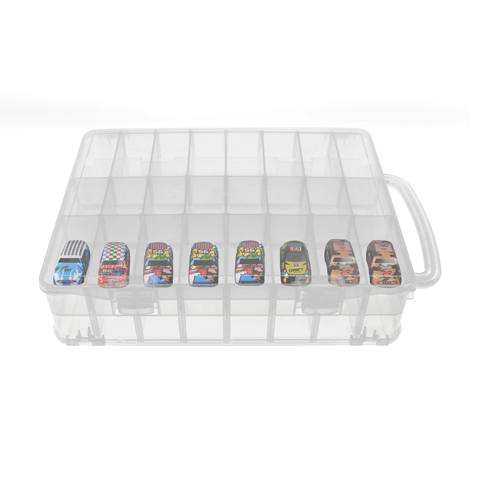 JINGHANGER Toy Car Organizer - Plastic