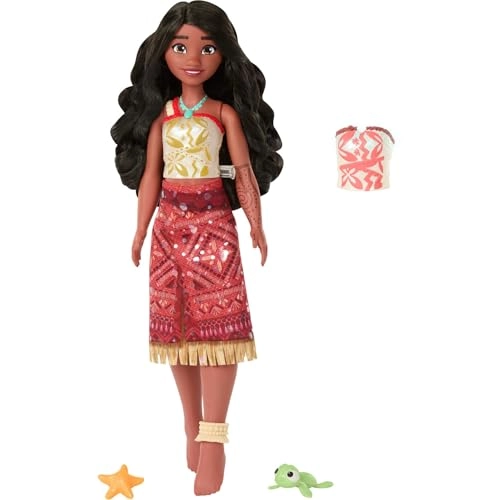 Moana Fashion Doll - Swimming Color-Change Bodice Kicking Legs Ages 3+