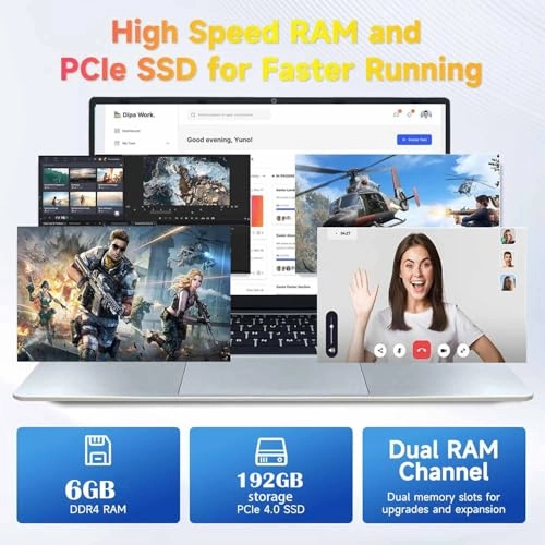 DN06-6192-A - 14'' Celeron N3060 6GB DDR4 192GB SSD