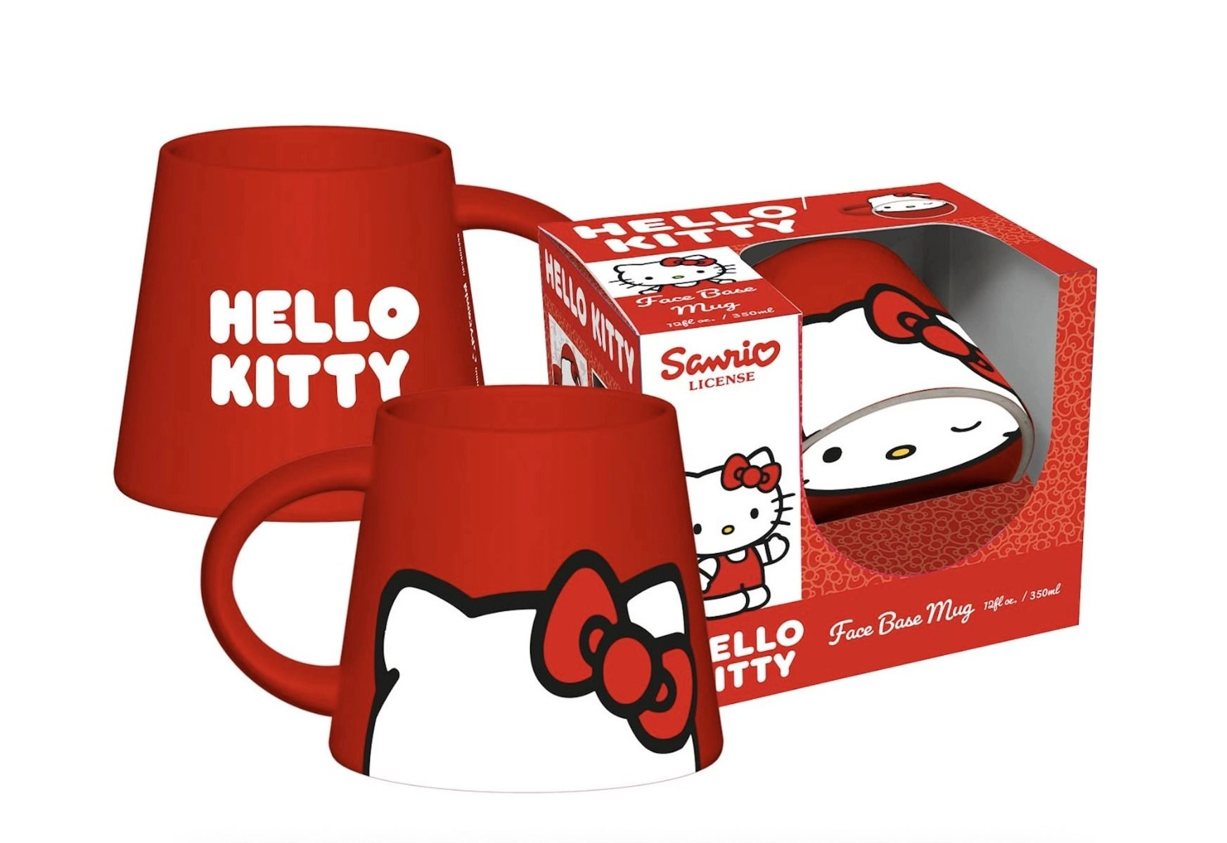 Hello Kitty Mug - Bow Face Icon - 400 ml