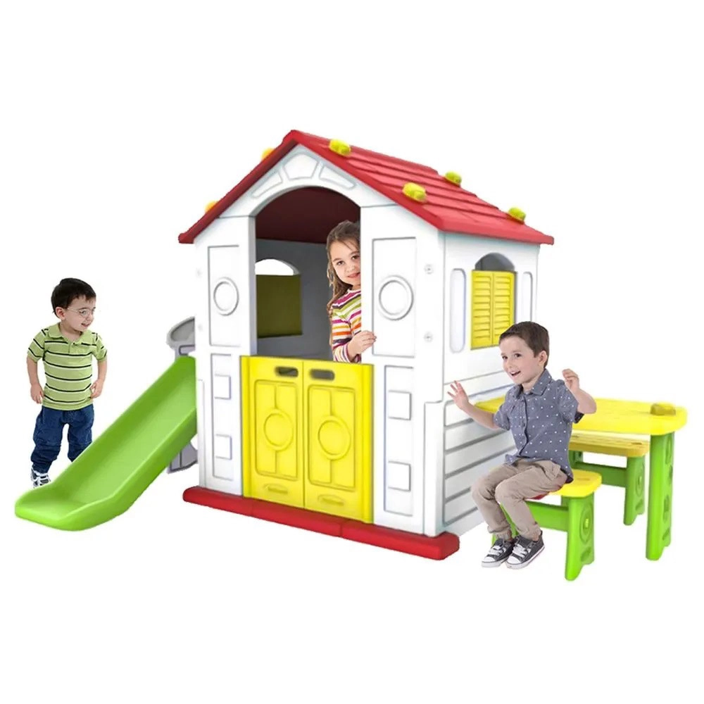 3-In-1 Sunshine Playhouse - 269 x 160 x 119 cm Suitable for 2 years and above