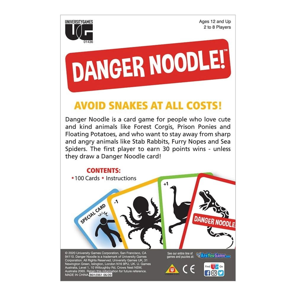 Danger Noodle - Card Game