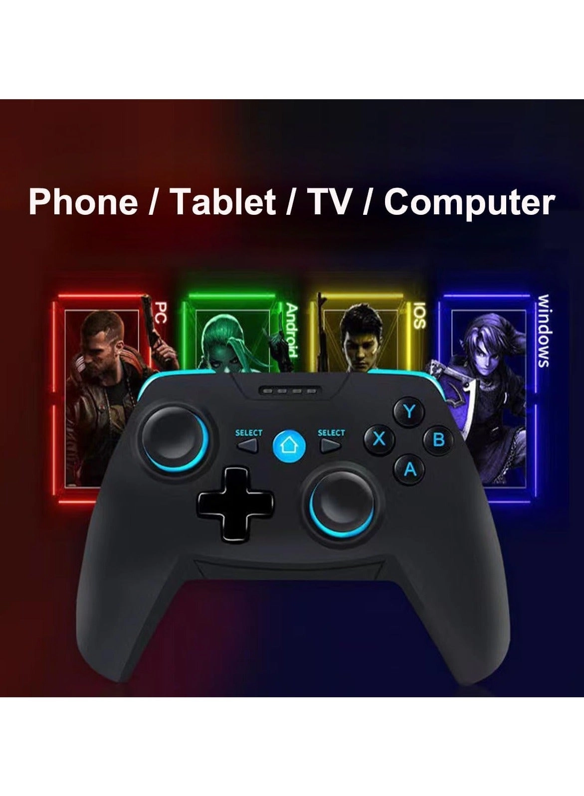 Game Controller - iOS Android iPad Tablet PC Phone Switch Steam