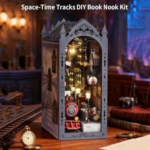 3D Wooden Assembled Dollhouse Kit - Temporal Trajectory