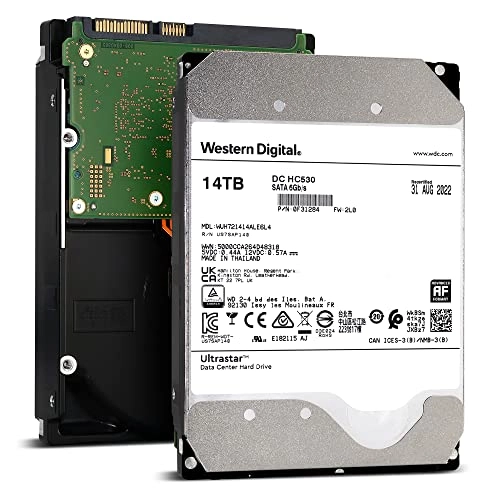 (Renewed) Ultrastar DC HC530 3.5" SATA 6Gb/s (WUH721414ALE604) - 14TB