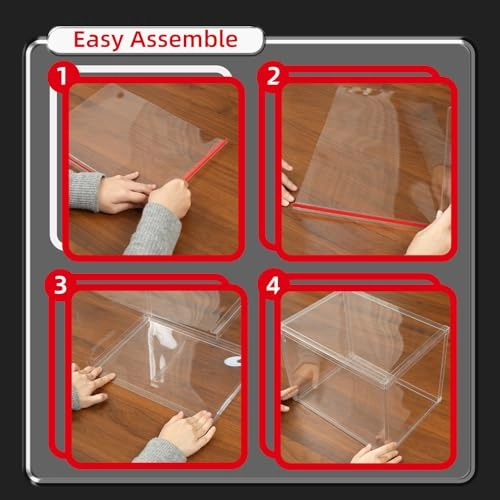 Display Case - 36x27x27cm Dustproof Clear