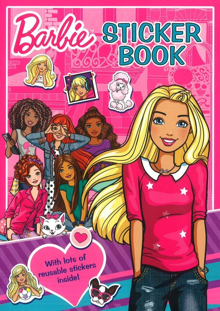ALLIGATOR BOOKS LTD UK Barbie Sticker Book
