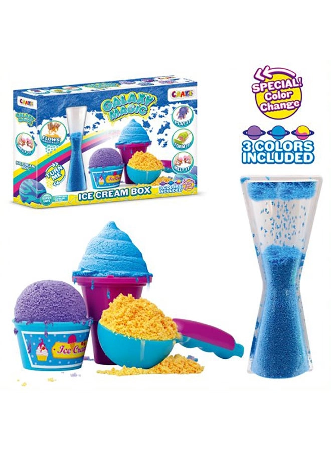 CRAZE Galaxy Magic Ice Cream Box Craft Kit - 3+ years