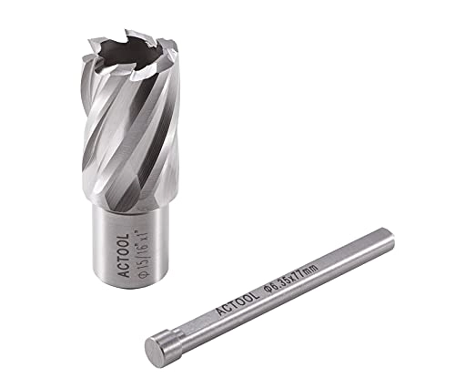 Annular Cutter - 15/16" Diameter 1" Depth of Cut 3/4" Weldon Shank