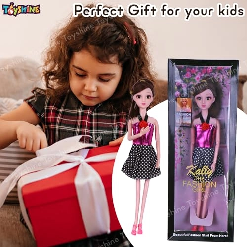 Kally Fashion Doll - Plastic 3D Eyes Ages 3+