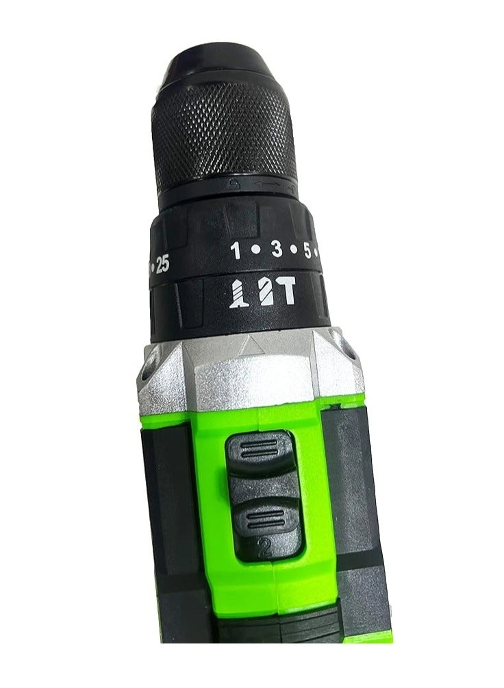 Cordless impact drill - 2x2.0 Ah