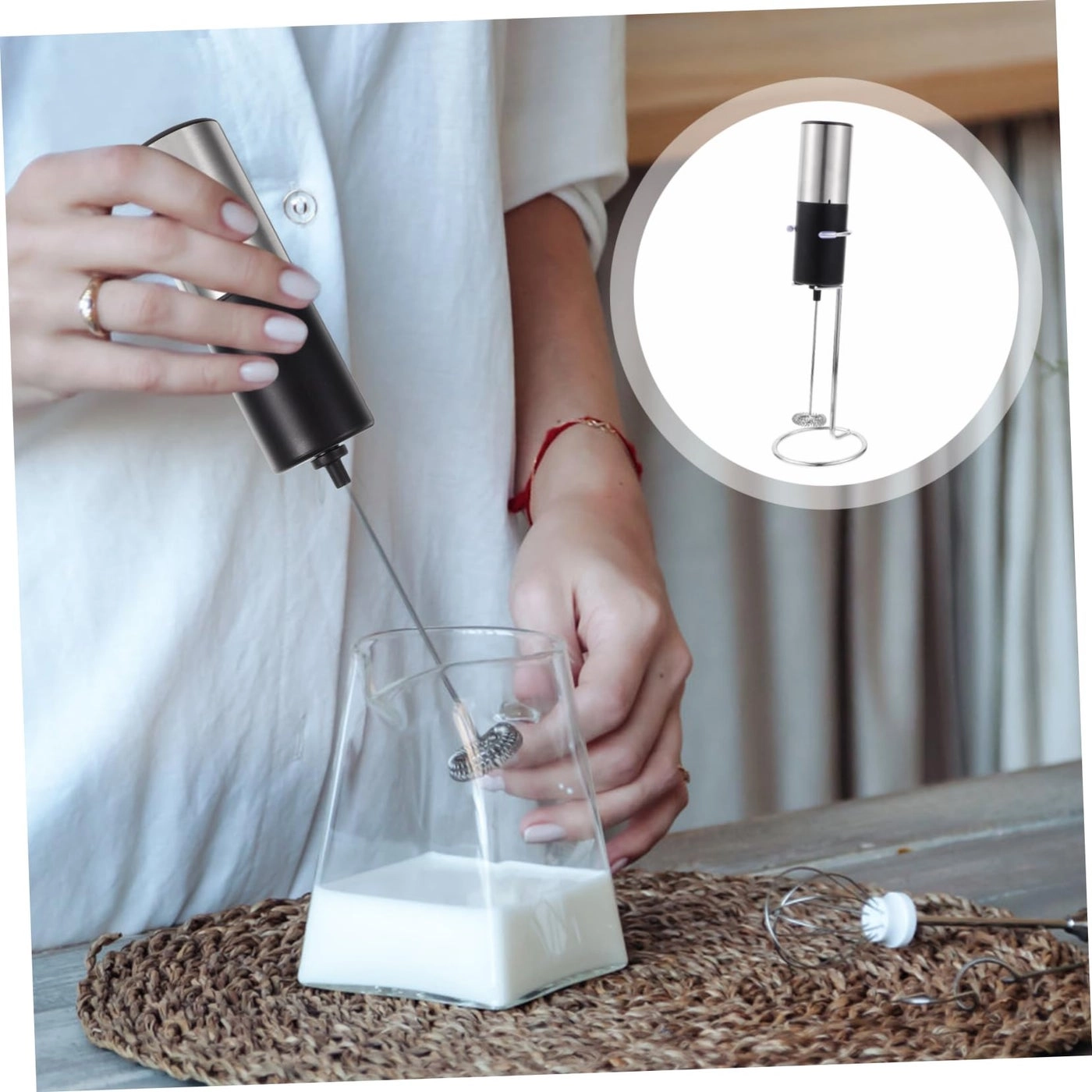 Cordless Rechargeable Handheld Egg Mixer