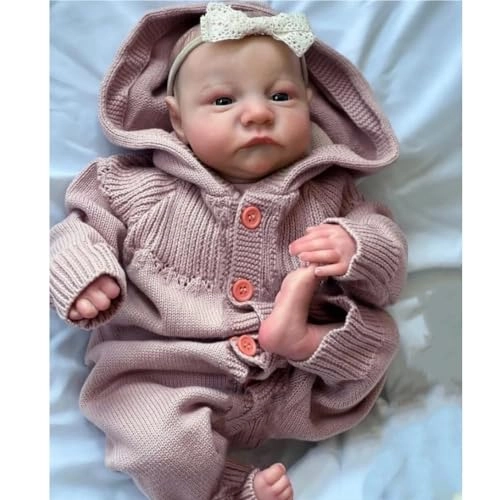 Reborn Baby Doll - 45 CM Silicone Vinyl