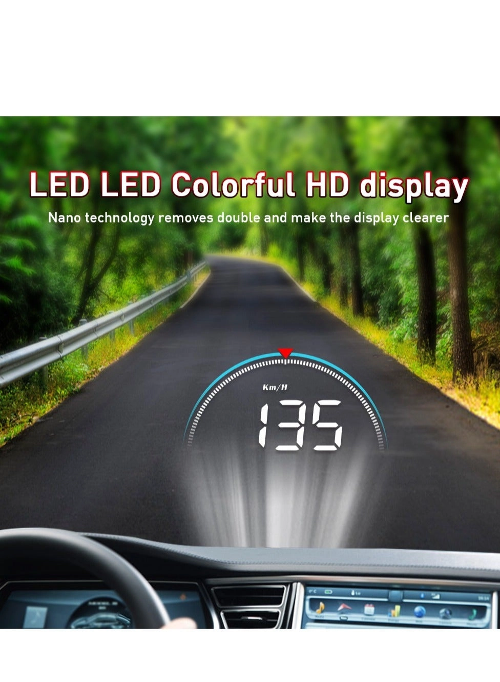 Head Up Display(HUD) Vehicle Speed Meter