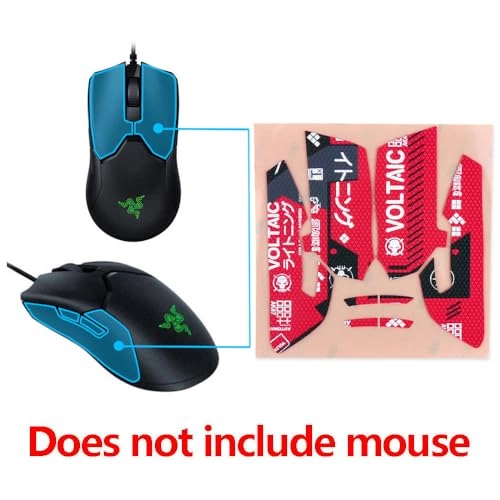 Cool Patterns Textures Grip Tape - Razer Viper Viper Ultimate Red