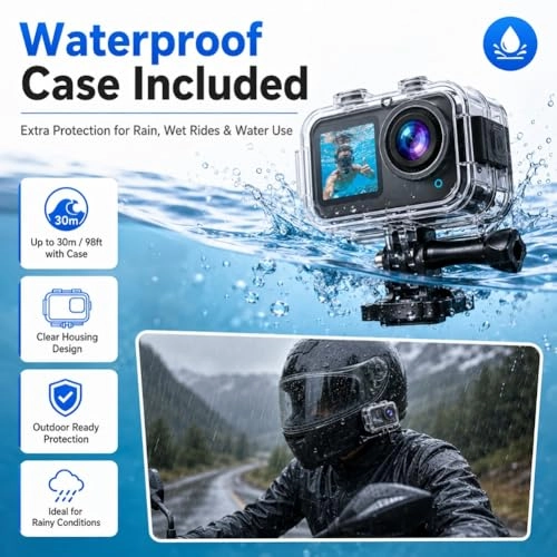 Motorcycle Camera - 128GB 5K