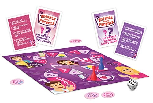 Jeu de Plateau Familial - Quiz Jeu de Cartes (French)