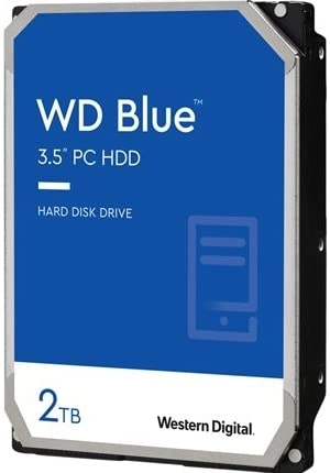 WD Blue 3.5" 7200rpm 256MB SATA 6Gb/s (WD20EZBX-SPAYRA0) - 2TB
