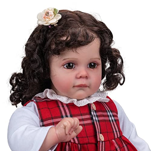 Maggi Reborn Baby Doll - 24 inches 60 cm African American Indian