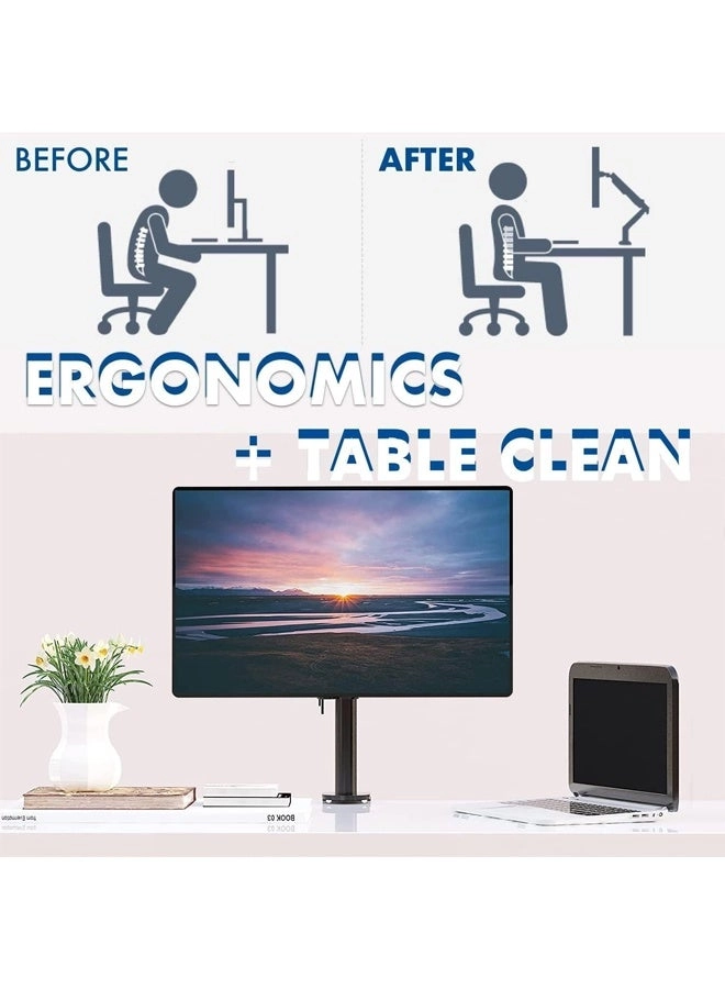 Dual Monitor Arm - 2 13-27 inch 75x75 mm 100x100 mm