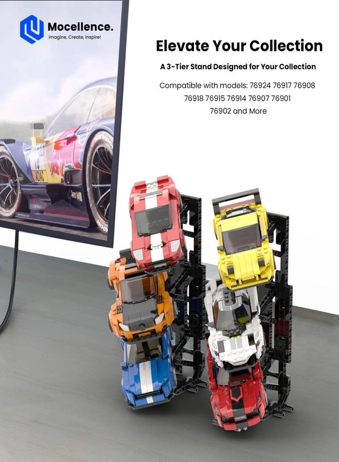 Display Stand for Lego Speed Champion Cars
