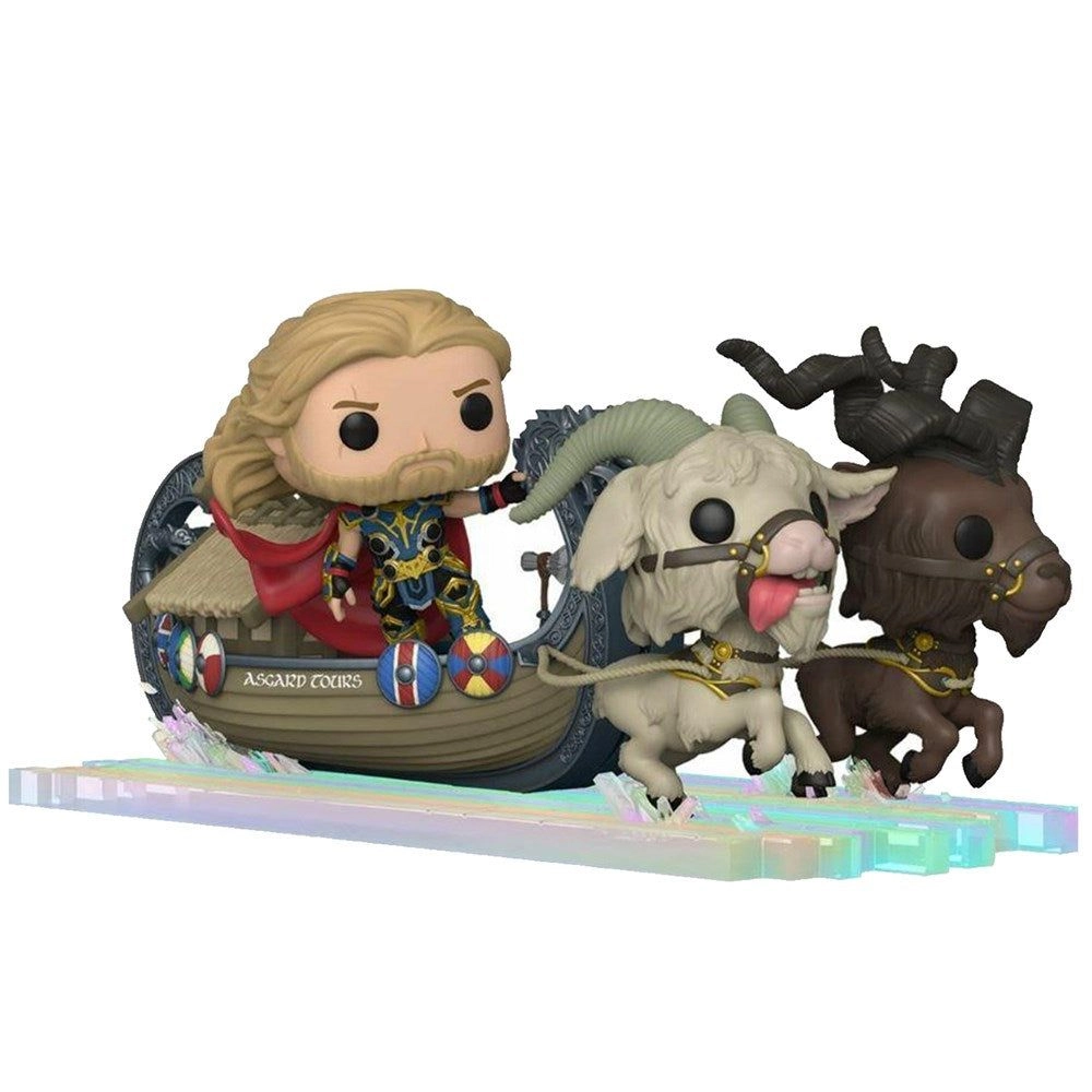 FUNKO Pop Ride SUPDLX! Marvel: Thor Love & Thunder - Goat Boat
