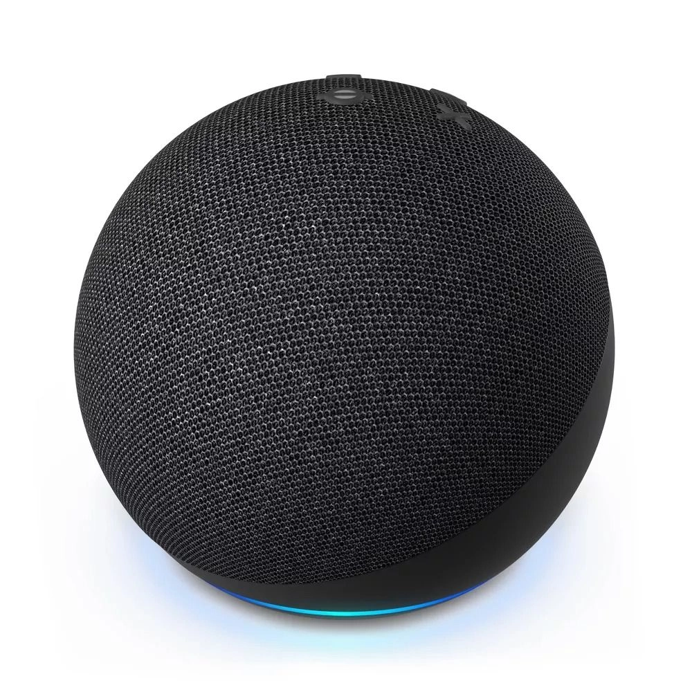 Echo Dot 5th Gen - Alexa Charcoal - Improved audio, Sleek design