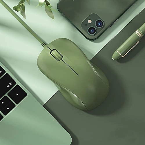 Silent Wired Computer Mouse - USB
