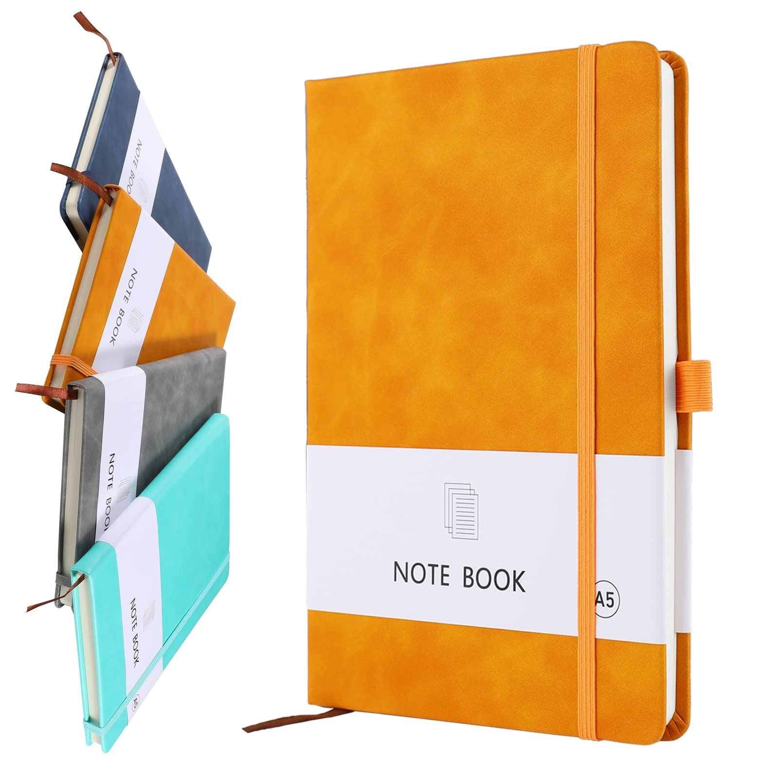 Notebook A5 Hardcover - Lined 200 Pages