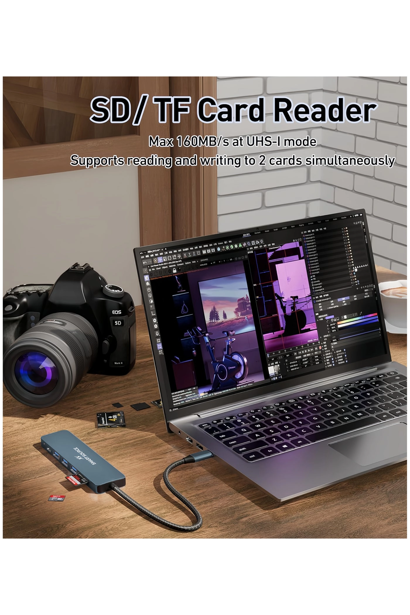 7-in-1 USB-C Hub - USB-C MacBook iPad Pro Windows Laptops