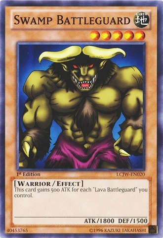 Yu-Gi-Oh! Swamp Battleguard LCJW-EN020 - English