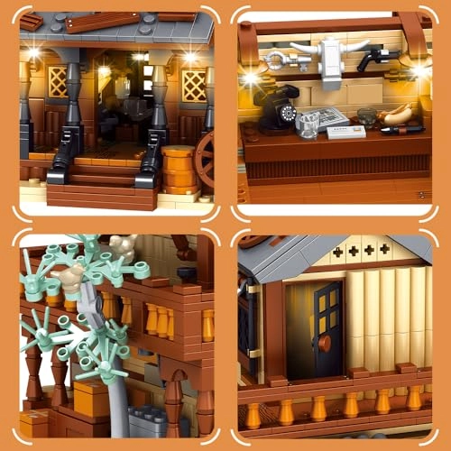 Cowboy City Hotel (39117) - Building Blocks