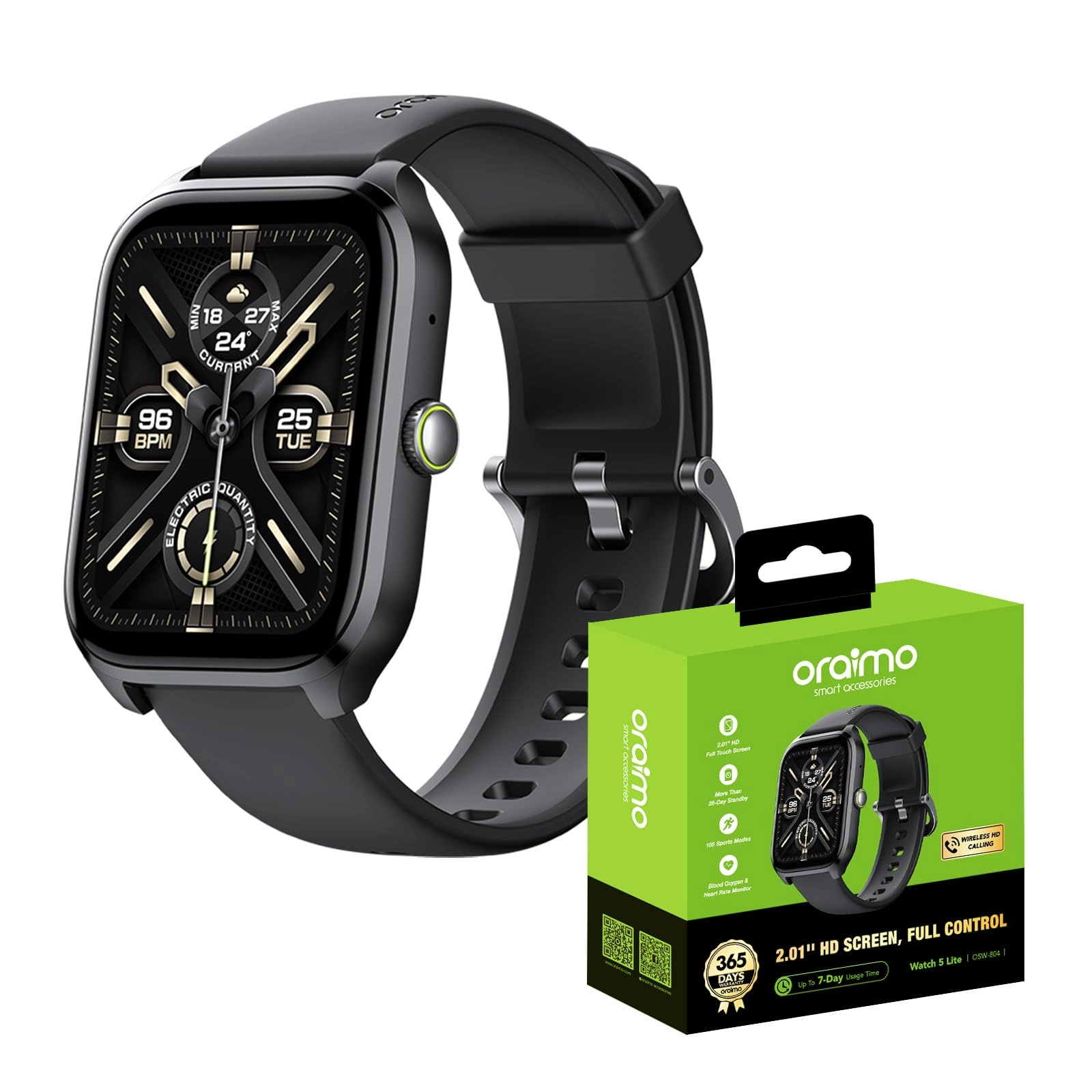 Oraimo Technology Limited OSW-804 - 2.01 Inches