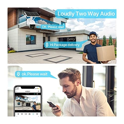 Solar Security Camera 1080P