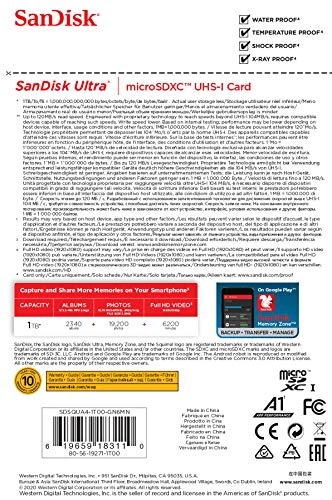 Ultra microSDXC A1 Class 10 1TB