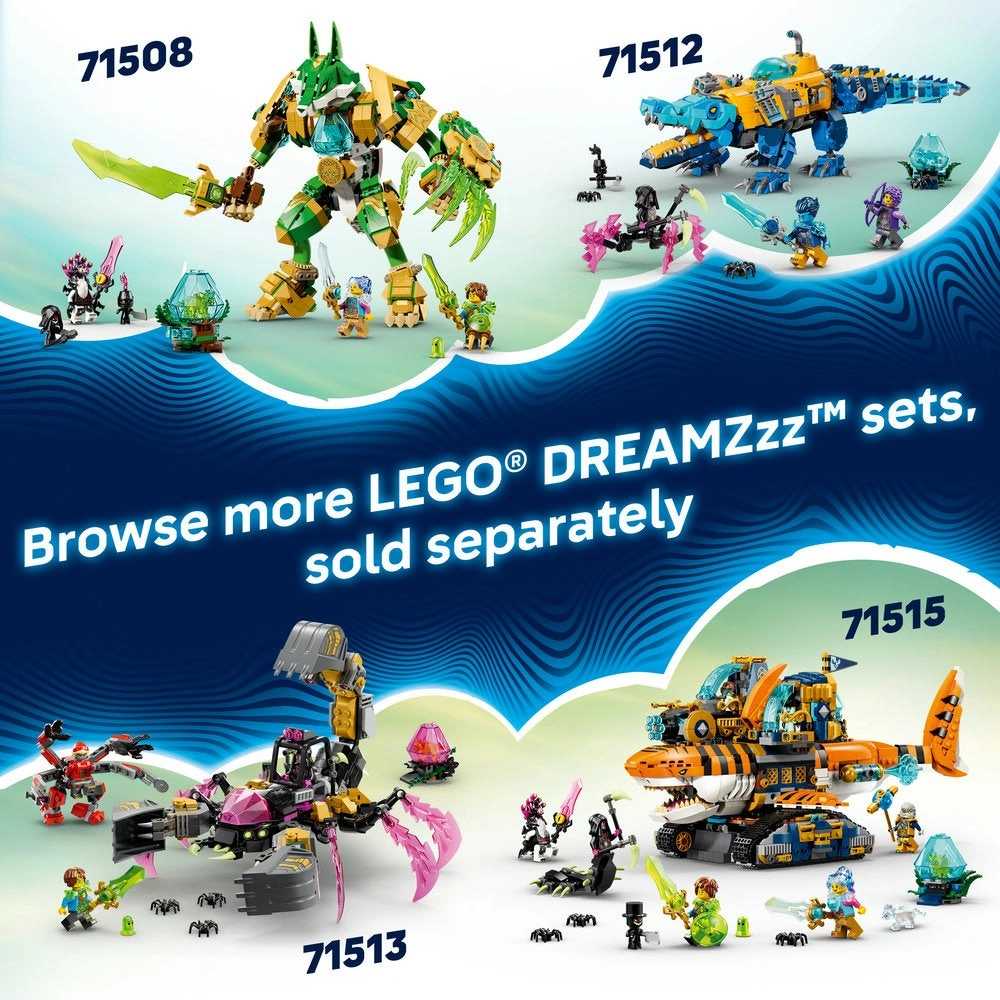 DREAMZzz 2in1 Dino Jet (71514) - 4 Minifigures 2 Treasure Creatures