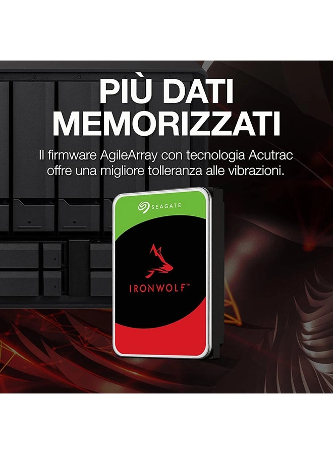 IronWolf 3.5" 5400rpm 256MB SATA 6Gb/s (ST6000VN006) - 6TB