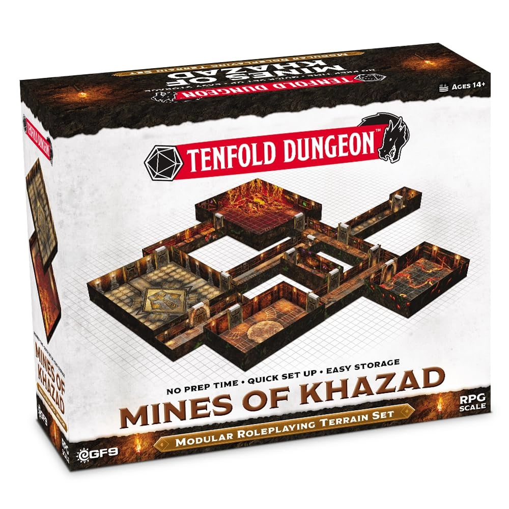 Gale Force Nine Tenfold Dungeon - Mines of Khazad