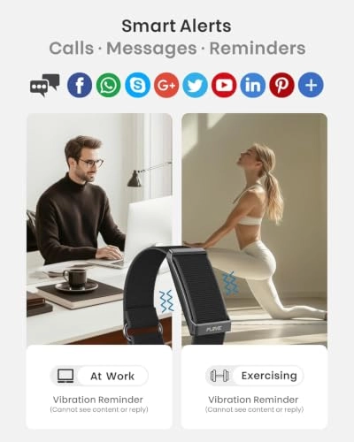 Smart Fitness Band - Activity Tracker LED Indicator