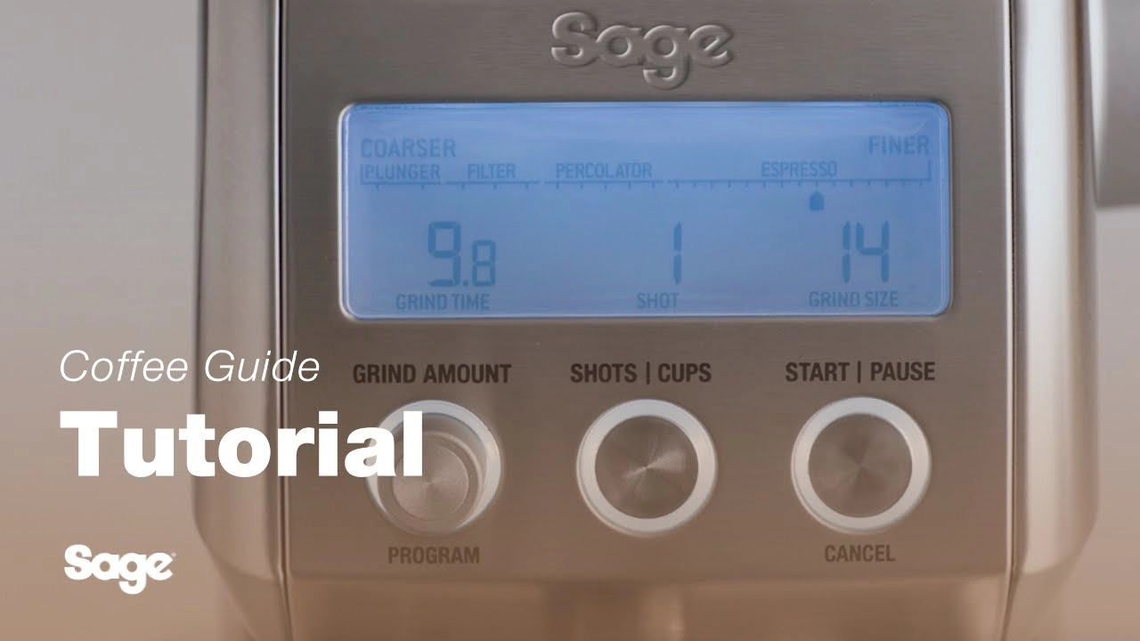 The Smart Pro Coffee Grinder - 60 unique settings Dosing IQ conical burr