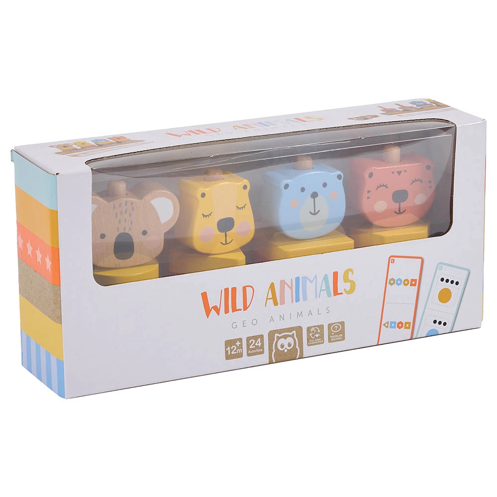 Geo Animals - Suitable for 12 months and above