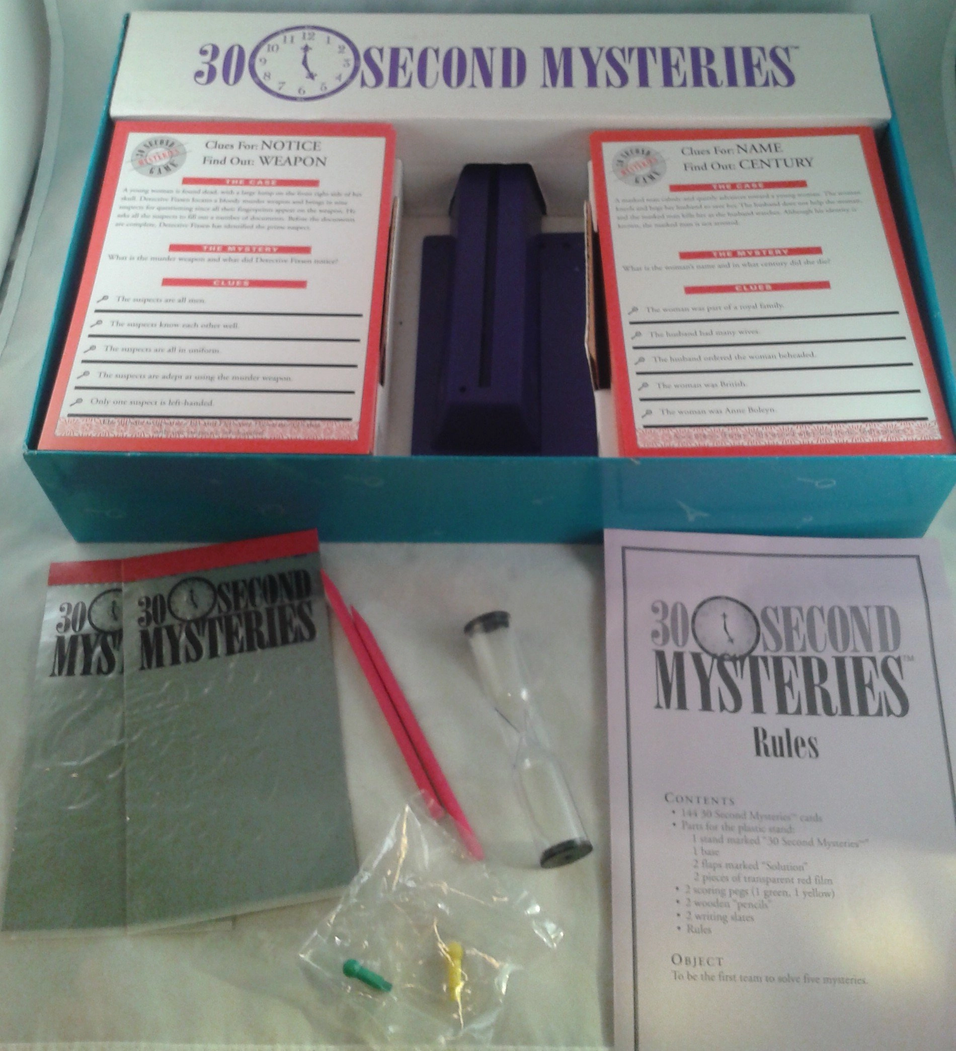 University Games 30 Second Mysteries